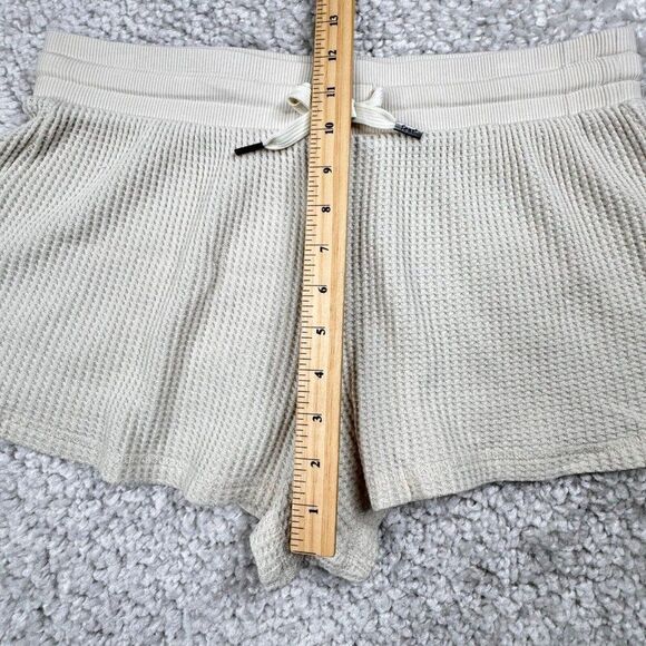 Feat Treecell Waffle knit Shorts Cream Ivory - Picture 8 of 9